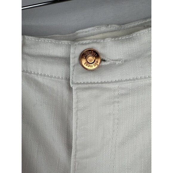Ella Moss Womens White Jeans Size 4 Cotton & Spandex Blend - Picture 3 of 8